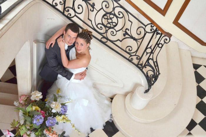 Photographie de mariés Orléans